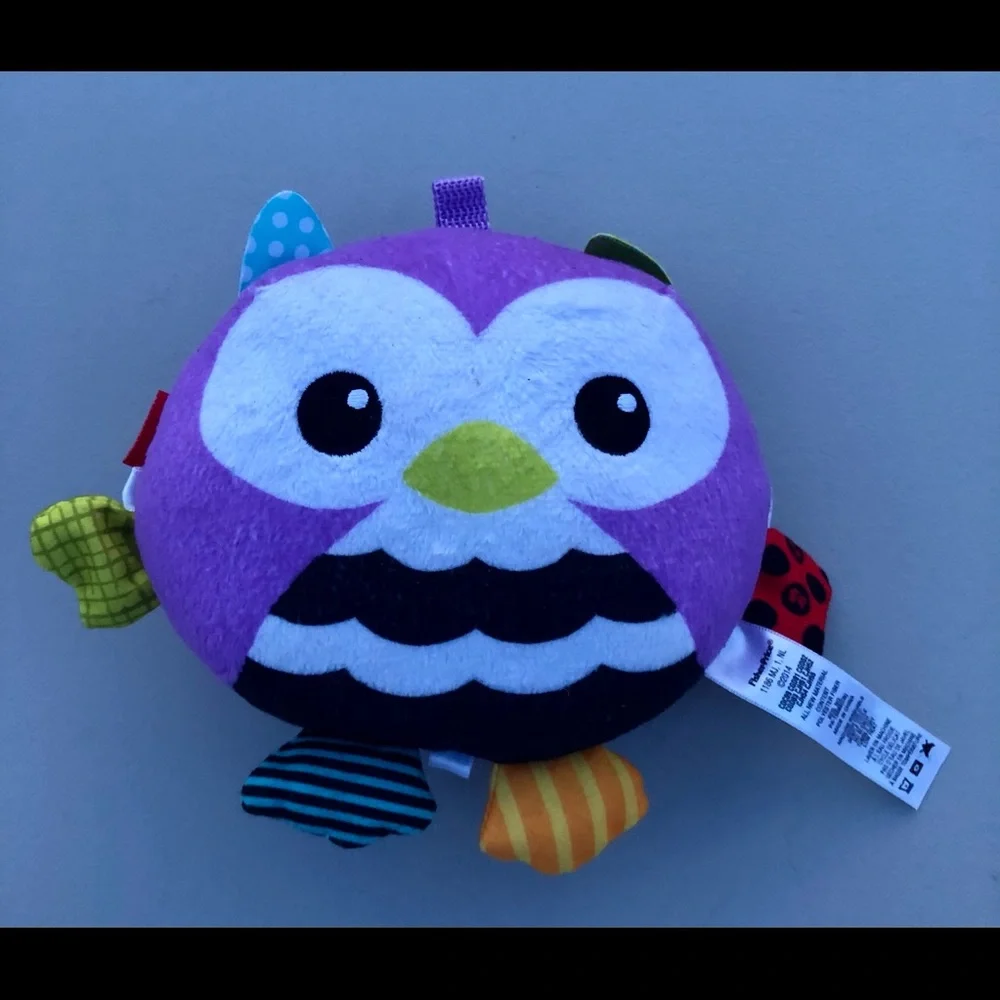 Fisher-Price Owl Gracey Laugh Sensory Toy Tag